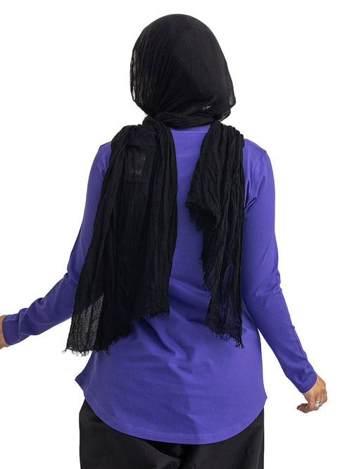 Light purple-Design 7 Printed Long-Sleeve - Khotwh