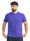 Light purple Relaxed Round T-Shirt - Khotwh