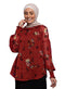 Light - Red Flowery Blouse - Khotwh