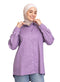 Lilac Button - Back Shirt - Khotwh