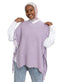 Lilac Cut Belt Pullover - Khotwh