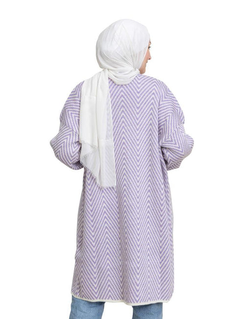 Lilac Duster Cardigan - Khotwh