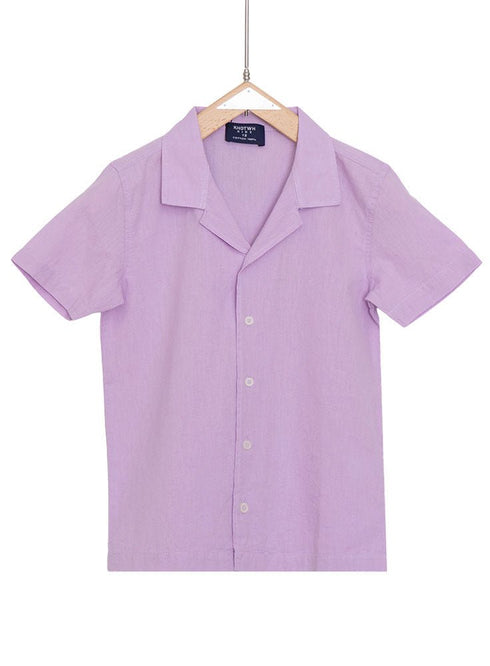 Lilac Kids Linen Shirt - Khotwh