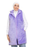 Lilac L - Cut Double Face Jacket - Khotwh