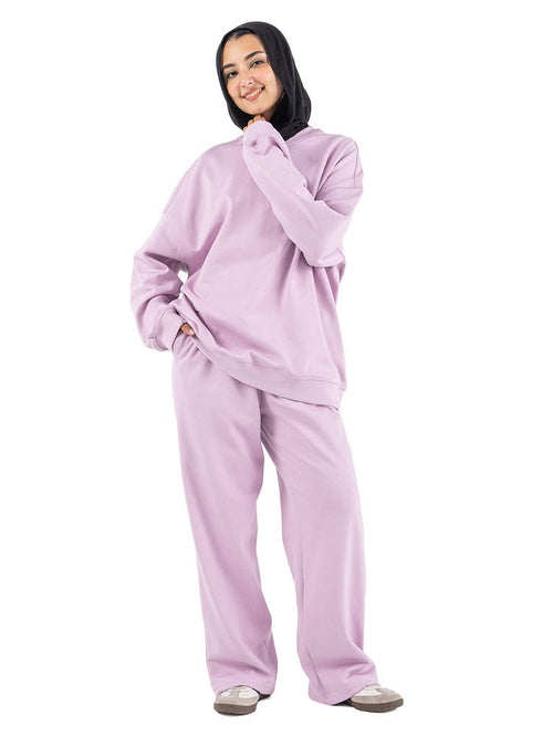 Lilac Melton Suit - Khotwh