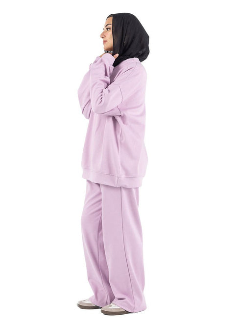 Lilac Melton Suit - Khotwh