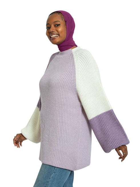 Lilac Mix Pullover - Khotwh