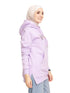 Lilac Printed - HoodieV Design 69 - Khotwh