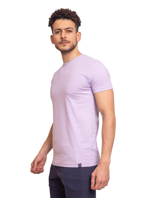 Lilac Round T-Shirt - Khotwh