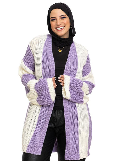 Lilac S - H Cardigan - Khotwh