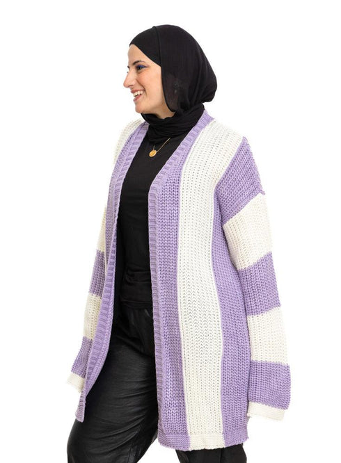 Lilac S - H Cardigan - Khotwh