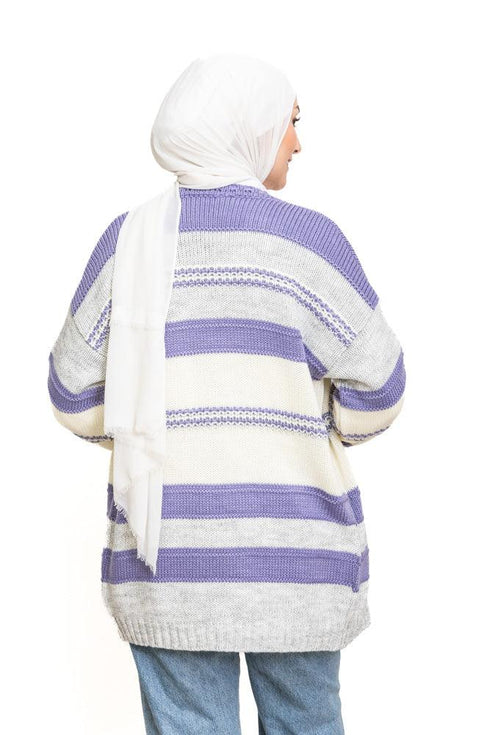 Lilac S - W Cardigan - Khotwh
