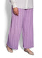 Lilac Wide Pleated Pant - Khotwh