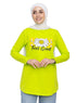 Lime Punch Printed Long - Sleeve Design 13 - Khotwh