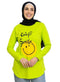 Lime Punch Printed Long - Sleeve Design 15 - Khotwh