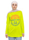 Lime Punch Printed Long - Sleeve Design 30 - Khotwh