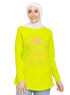 Lime Punch Printed Long - Sleeve Design 33 - Khotwh