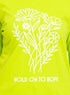 Lime Punch Printed Long - Sleeve Design 4 - Khotwh