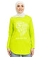 Lime Punch Printed Long - Sleeve Design 4 - Khotwh