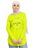 Lime Punch Printed Long - Sleeve Design 6 - Khotwh
