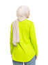 Lime Punch Printed Long - Sleeve Design 6 - Khotwh