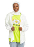 Lime Punch Printed O.S Short - Sleeve Design 13 - Khotwh