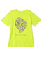 Lime Punch Printed O.S Short - Sleeve Design 4 - Khotwh