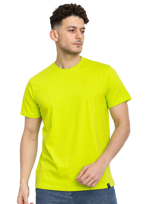 Lime Punch Regular Round T-shirt - Khotwh