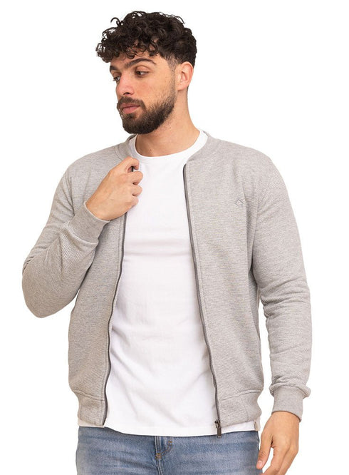 Lines Grey Sweater (M) - Khotwh