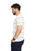 Lines - White F - S.Knit Round T-shirt - Khotwh