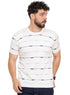 Lines - White F - S.Knit Round T-shirt - Khotwh