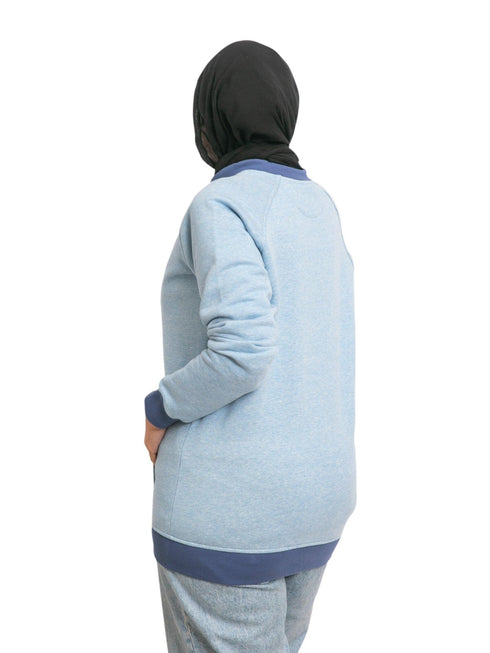 M - Baby Blue Sweater - Khotwh