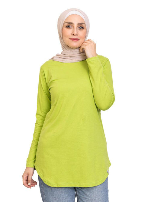 Macaw Green Cur.Long - Sleeve - Khotwh