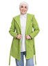Macaw Green Feather Jacket - Khotwh
