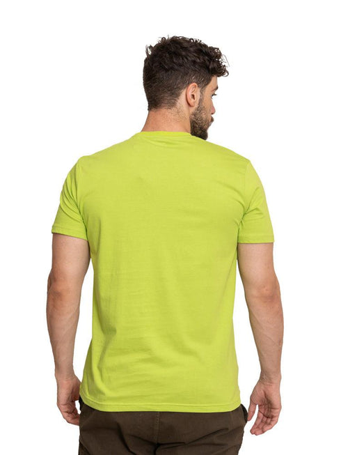 Macaw Green Round T-shirt - Khotwh