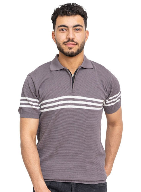 Magnet Design 01002Knit Polo Neck S - T-Shirt - Khotwh
