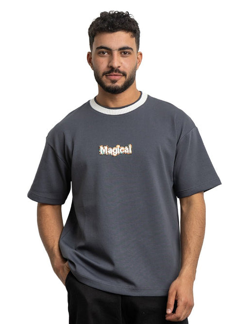 Magnet Design 1022 NF - Round T-Shirt - Khotwh