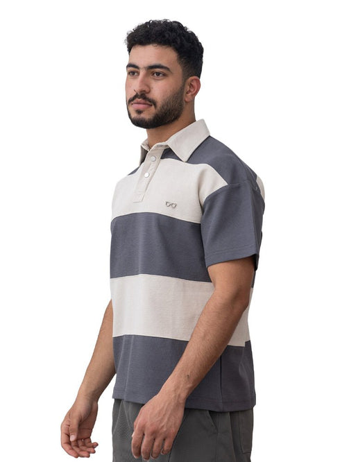 Magnet Design 3008 NF - Polo Neck T-Shirt - Khotwh