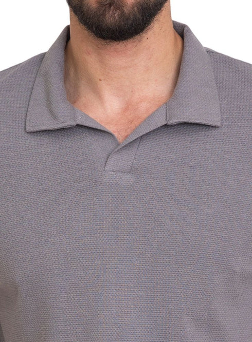 Magnet - Design 4 Jacquard Polo Neck T-Shirt - Khotwh