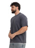 Magnet Double-Layerd Oversize Round T-Shirt - Khotwh