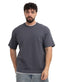 Magnet Double-Layerd Oversize Round T-Shirt - Khotwh