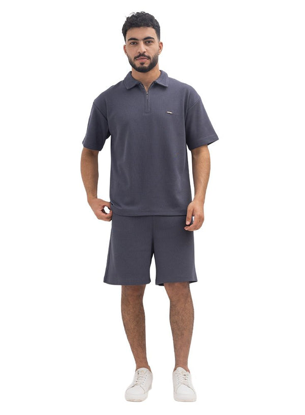 Magnet Polo Neck Suit - Khotwh