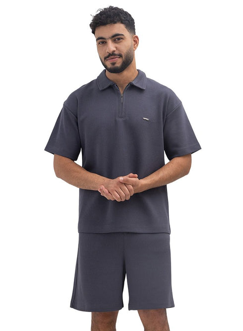 Magnet Polo Neck Suit - Khotwh