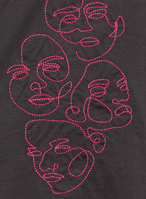 Magnet Printed Long - Sleeve Faces - Khotwh