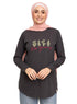 Magnet Printed Long - Sleeve Keep Growing - Khotwh
