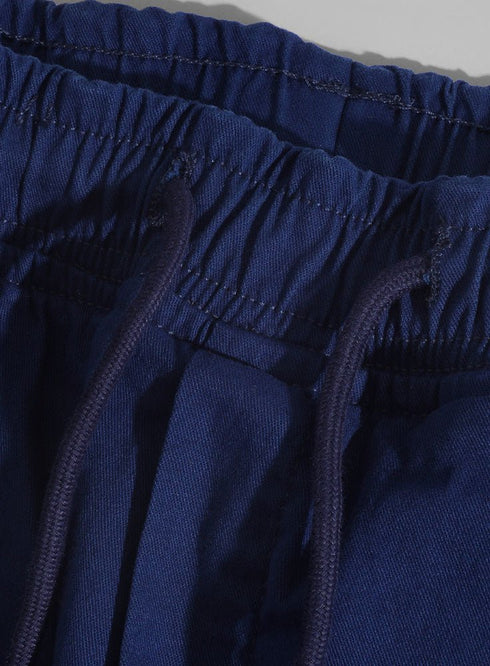 Marine Blue Baggy Pant - Khotwh