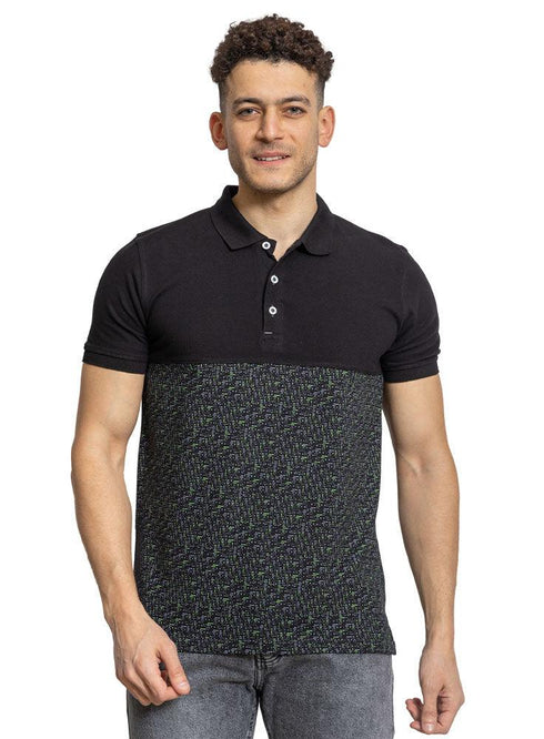 Matrix - Black C - block Polo Shirt - Khotwh