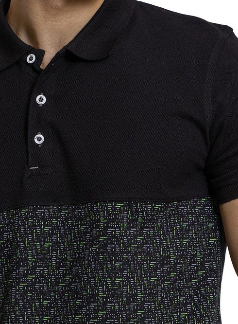 Matrix - Black C - block Polo Shirt - Khotwh
