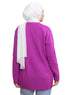 Mauve Basic Pocket Cardigan - Khotwh