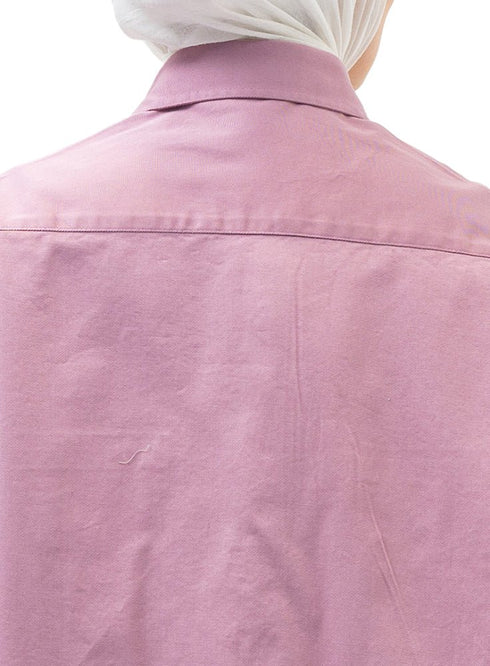 Mauve Cur - Gabardine Shirt - Khotwh